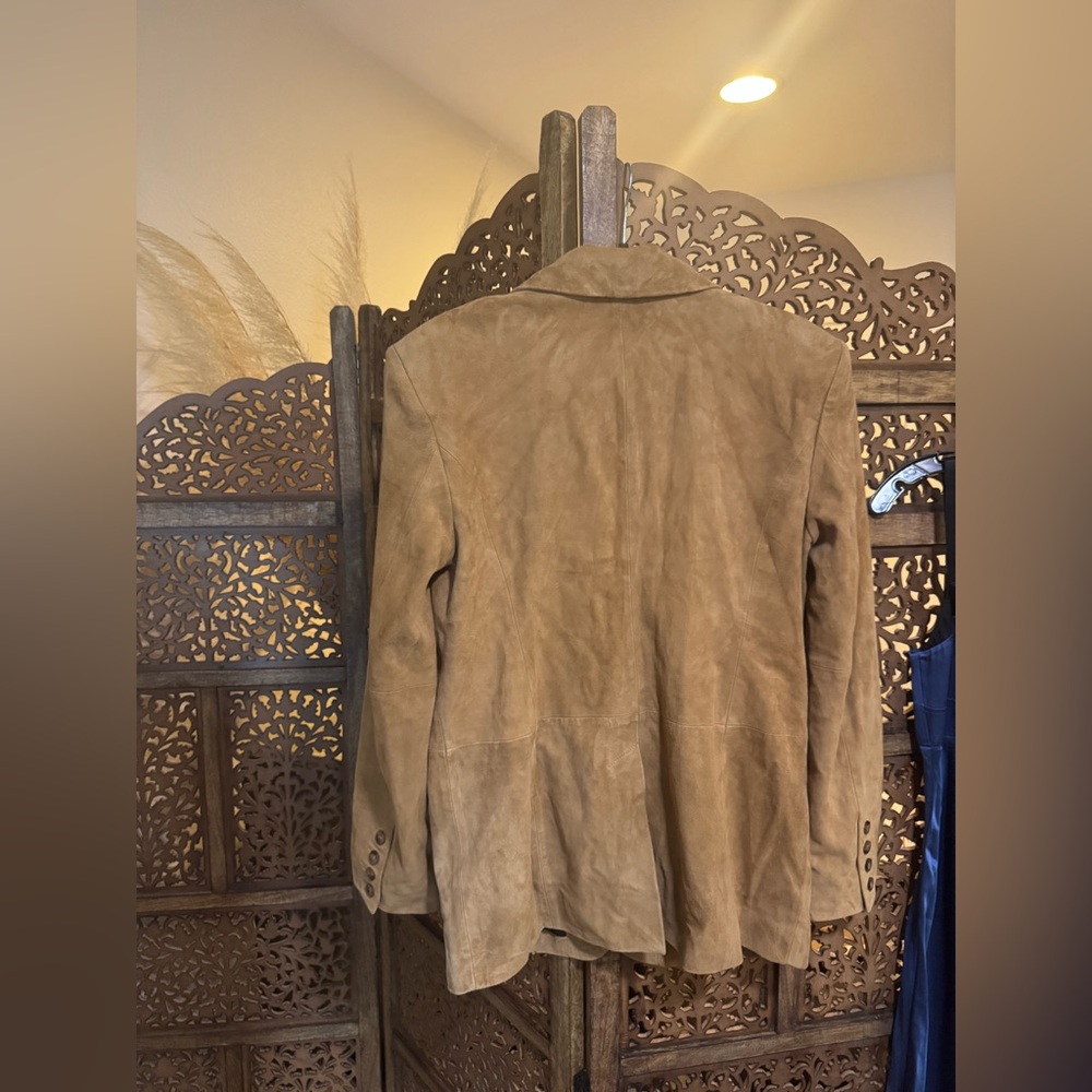 NEW NWT REFORMATION Veda Leon Oversized Suede Blazer - Picture 3 of 3